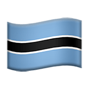 Émoji 🇧🇼 Drapeau : Botswana sur Apple iOS 12.1.