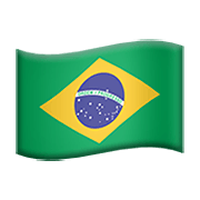 🇧🇷 Emoji Bandeira: Brasil na Apple iOS 12.1.