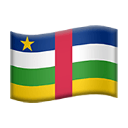 🇨🇫 Emoji Bandera: República Centroafricana en Apple iOS 12.1.