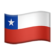 🇨🇱 Emoji Bandera: Chile en Apple iOS 12.1.