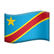 🇨🇩 Emoji Bandera: República Democrática Del Congo en Apple iOS 12.1.