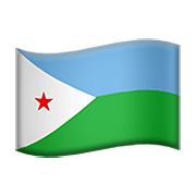 🇩🇯 Emoji Bandera: Yibuti en Apple iOS 12.1.