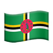 🇩🇲 Emoji Bandeira: Dominica na Apple iOS 12.1.