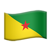 🇬🇫 Emoji Bandera: Guayana Francesa en Apple iOS 12.1.