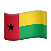 🇬🇼 Emoji Bandera: Guinea-Bisáu en Apple iOS 12.1.