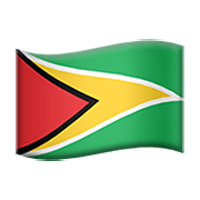 🇬🇾 Emoji Flagge: Guyana Apple iOS 12.1.