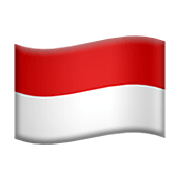 🇮🇩 Emoji Bandera: Indonesia en Apple iOS 12.1.