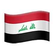 🇮🇶 Emoji Bandeira: Iraque na Apple iOS 12.1.