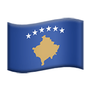 🇽🇰 Emoji Bandeira: Kosovo na Apple iOS 12.1.