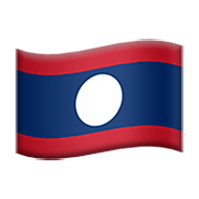 Émoji 🇱🇦 Drapeau : Laos sur Apple iOS 12.1.