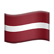 🇱🇻 Emoji Bandera: Letonia en Apple iOS 12.1.