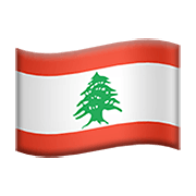 🇱🇧 Emoji Bandera: Líbano en Apple iOS 12.1.