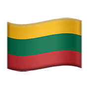 🇱🇹 Emoji Bandeira: Lituânia na Apple iOS 12.1.