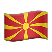 🇲🇰 Emoji Bandeira: Macedônia Do Norte na Apple iOS 12.1.