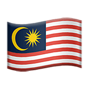 🇲🇾 Emoji Bandera: Malasia en Apple iOS 12.1.
