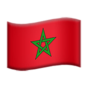 🇲🇦 Emoji Bandeira: Marrocos na Apple iOS 12.1.