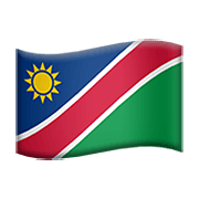 🇳🇦 Emoji Bandeira: Namíbia na Apple iOS 12.1.
