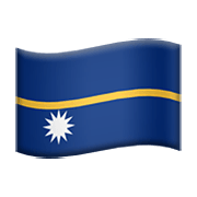 🇳🇷 Emoji Flagge: Nauru Apple iOS 12.1.