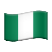 🇳🇬 Emoji Bandeira: Nigéria na Apple iOS 12.1.