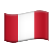 🇵🇪 Emoji Bandera: Perú en Apple iOS 12.1.