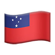 🇼🇸 Emoji Bandera: Samoa en Apple iOS 12.1.
