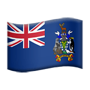 Emoji 🇬🇸 Bandiera: Georgia Del Sud E Sandwich Australi su Apple iOS 12.1.