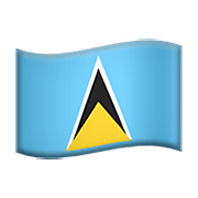 🇱🇨 Emoji Flagge: St. Lucia Apple iOS 12.1.