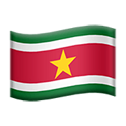 🇸🇷 Emoji Bandeira: Suriname na Apple iOS 12.1.