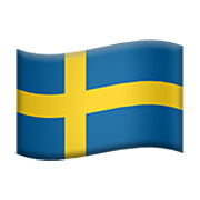 Émoji 🇸🇪 Drapeau : Suède sur Apple iOS 12.1.