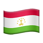 Émoji 🇹🇯 Drapeau : Tadjikistan sur Apple iOS 12.1.