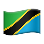 🇹🇿 Emoji Bandeira: Tanzânia na Apple iOS 12.1.