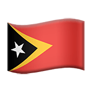 🇹🇱 Emoji Bandeira: Timor-Leste na Apple iOS 12.1.