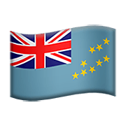 🇹🇻 Emoji Bandeira: Tuvalu na Apple iOS 12.1.