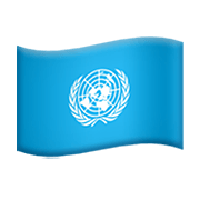 🇺🇳 Emoji Bandera: Naciones Unidas en Apple iOS 12.1.