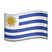 🇺🇾 Emoji Bandeira: Uruguai na Apple iOS 12.1.