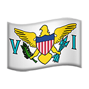 🇻🇮 Emoji Bandera: Islas Vírgenes De EE. UU. en Apple iOS 12.1.