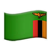 Émoji 🇿🇲 Drapeau : Zambie sur Apple iOS 12.1.