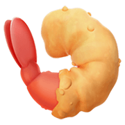 Emoji 🍤 Gambero Fritto su Apple iOS 12.1.