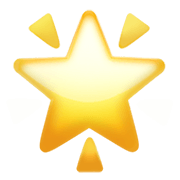 🌟 Emoji Estrela Brilhante na Apple iOS 12.1.