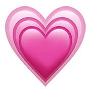 Emoji 💗 Cuore Che Cresce su Apple iOS 12.1.
