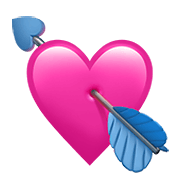 Émoji 💘 Cœur Et Flèche sur Apple iOS 12.1.