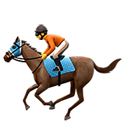 🏇 Emoji Corrida De Cavalos na Apple iOS 12.1.