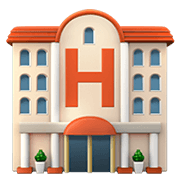 🏨 Emoji Hotel en Apple iOS 12.1.