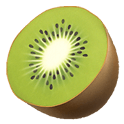 Emoji 🥝 Kiwi su Apple iOS 12.1.