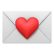 Emoji 💌 Lettera D’amore su Apple iOS 12.1.
