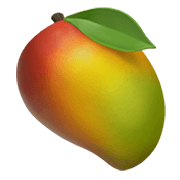 Emoji 🥭 Mango su Apple iOS 12.1.