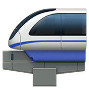 Émoji 🚝 Monorail sur Apple iOS 12.1.
