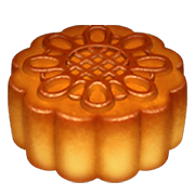 Emoji 🥮 Torta Della Luna su Apple iOS 12.1.