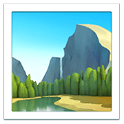 Émoji 🏞️ Parc National sur Apple iOS 12.1.
