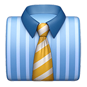 Émoji 👔 Cravate sur Apple iOS 12.1.
